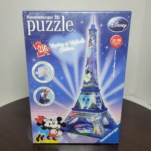 Disney Mickey & Minnie Edition Paris Eiffel Tower Ravensburger 3D Puzzle 216 Pcs